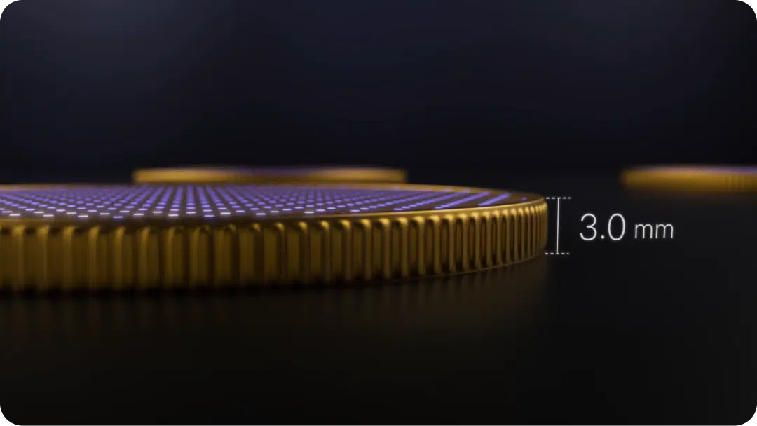 Morpho height detection preview inside the printer